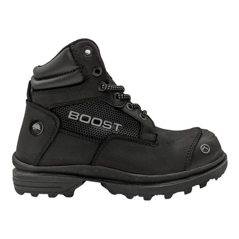 Bota Boost De Trabajo Con Casco 403g01n Crazy Negro-hombre