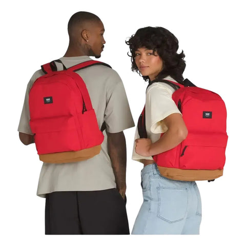 Mochila Vans Old Skool Sport Rojo Marrón Unisex