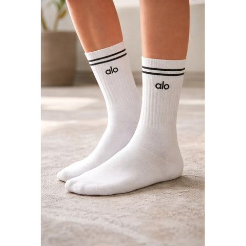 Calcetas Alo Yoga Deportivas Para Mujer Talla M Originales