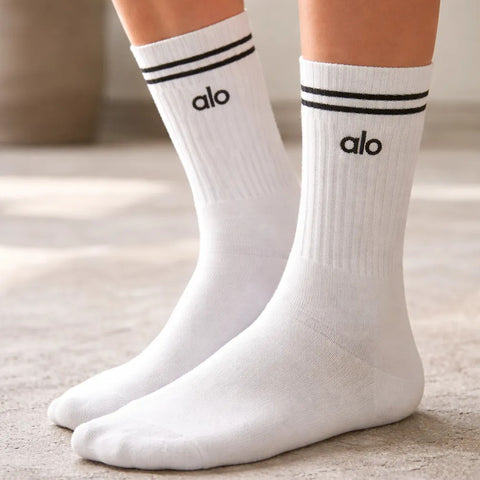 Calcetas Alo Yoga Deportivas Para Mujer Talla M Originales