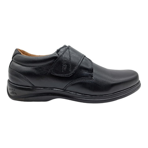 Zapato Ajustable Velcro Hombre Ka.99 Comodos Formales