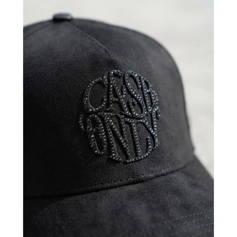 Gorra Cash Only High Life Diamond Negro Gamuza Snapback 050