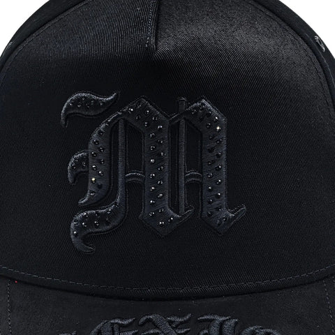 Gorra Cash Only México Box Negro Bordado Snapback 052