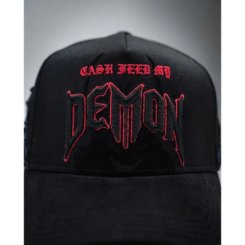 Gorra Cash Only Cash Need My Demon Negro Snapback 047