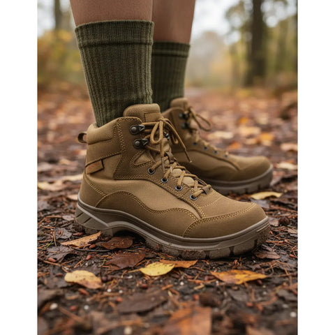Botas Tactica Hombre Policia Militar Senderismo Trabajo 4264