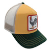 Gorra Goorin Bros The Farm The Cock Yellow Snapback 2023 17