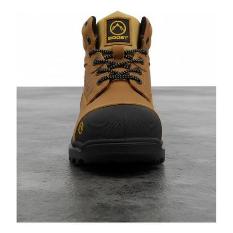 Botas Para Trabajo Hombre Boost Miel 401g01n Casquillo Acero
