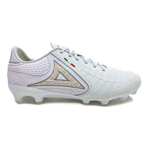 Zapatos Pirma 3042 Blanco Oro Hombre Futbol Fg 26-30 Cm