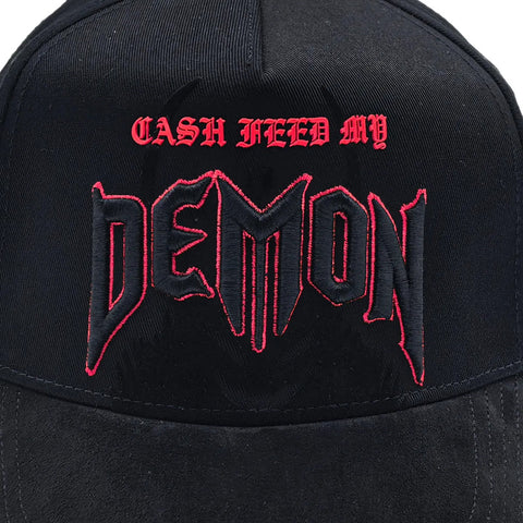 Gorra Cash Only Cash Need My Demon Negro Snapback 047