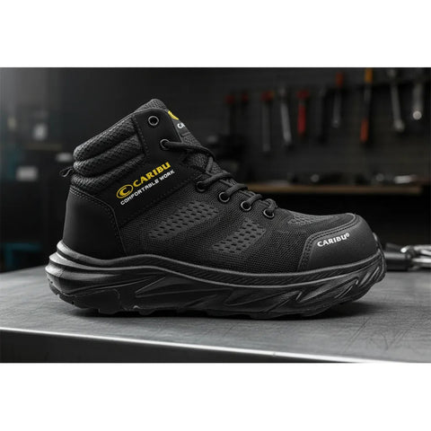 Bota Industrial Certificada Con  Casco Poliamida 977 Caribu