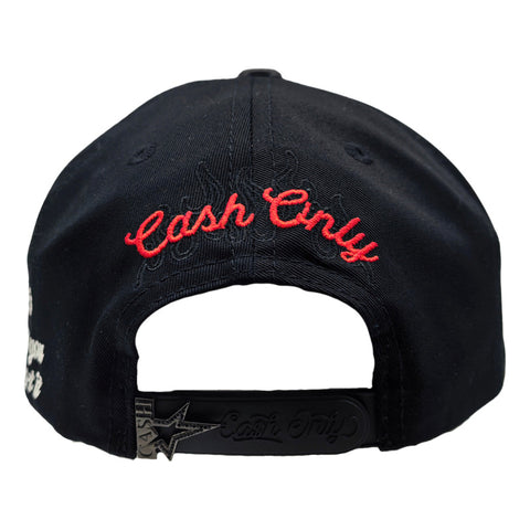 Gorra Cash Only Devil Money 006 Negro Snapback Unisex