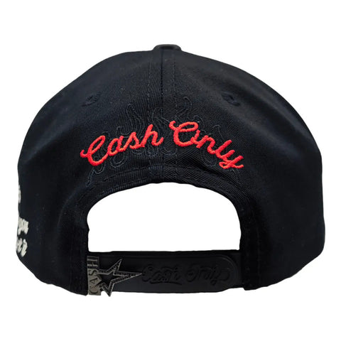 Gorra Cash Only Devil Money 006 Negro Snapback Unisex