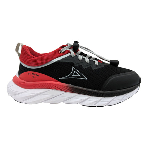 Tenis Pirma Training Negro Rojo 8016 Infantil