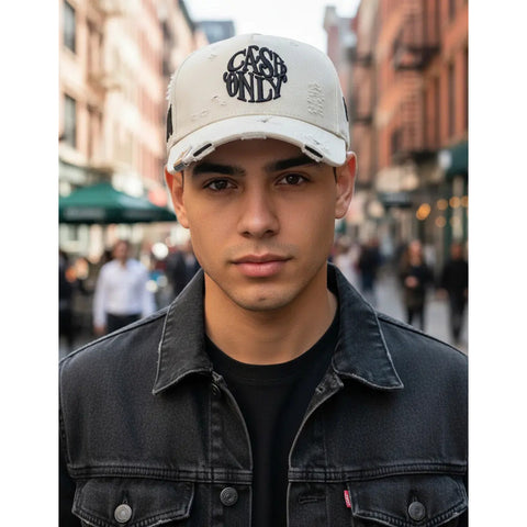 Gorra Cash Only 11-11 Loyalty 015 Hueso Snapback Unisex Hueso Snapback Bordado