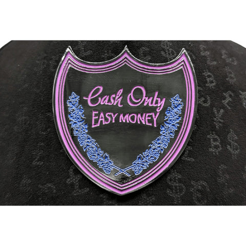 Gorra Cash Only Dompe Full Print Snapback Negro 2024 112