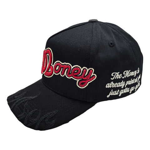 Gorra Cash Only Devil Money 006 Negro Snapback Unisex