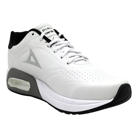 Tenis Pirma Mujer Running Dama Originales Unisex Entrenamiento Blanco Negro 5076 Talla 24, 24.5 Cm