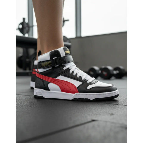 Puma Rbd Game Blanco Negro Rojo Urbano 385839 05 Hombre