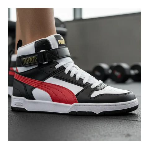 Tenis Puma Rbd Game 385839 05 Caballero Adulto Negro Rojo