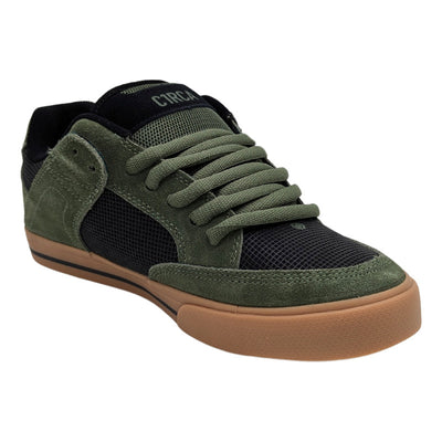 Tenis Circa Hombre Verde Negro 0650 Para Caballero