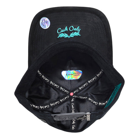 Gorra Cash Only Felix La 018 Negro Snapback Unisex Negro Snapback Bordado