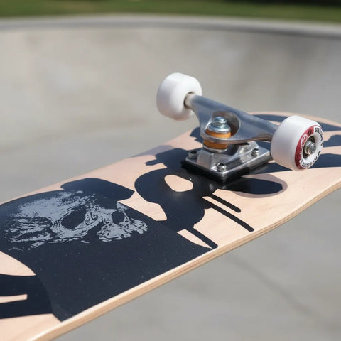Patineta Antifashion Graff Skull Natural Profesional Unisex