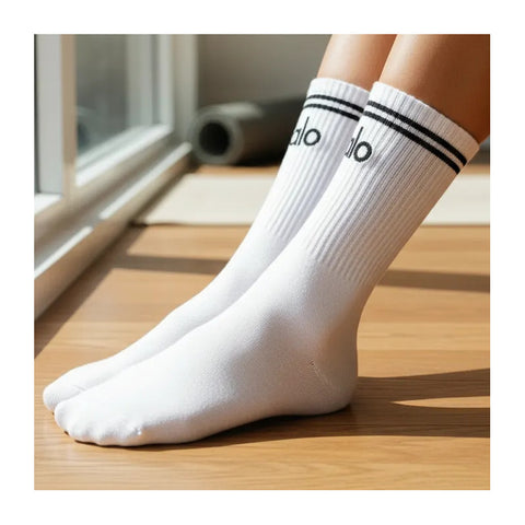 Calcetas Alo Yoga Deportivas Para Mujer Talla M Originales