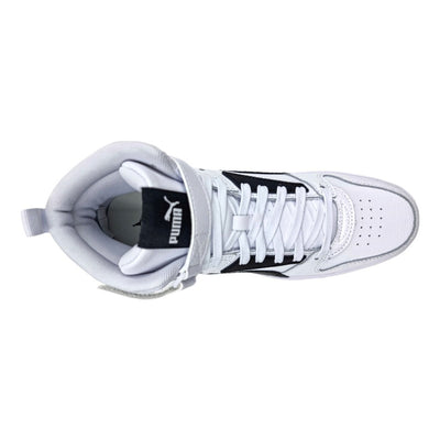 Tenis Blanco De Piel Puma Rbd Unisex 38617201 22 25 Cm