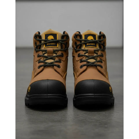 Botas Para Trabajo Hombre Boost Miel 401g01n Casquillo Acero