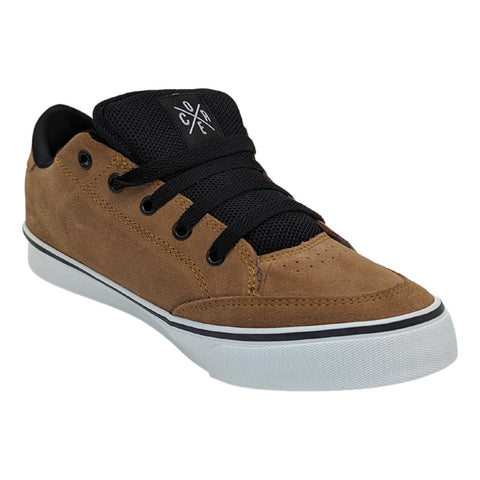 Tenis Skate Core Feebie Piel Camel 179035 Para Hombre