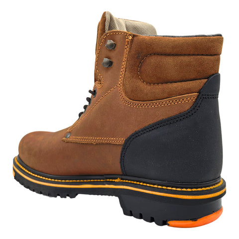 Bota De Trabajo Para Hombre Con Agujeta Establo 509 Original