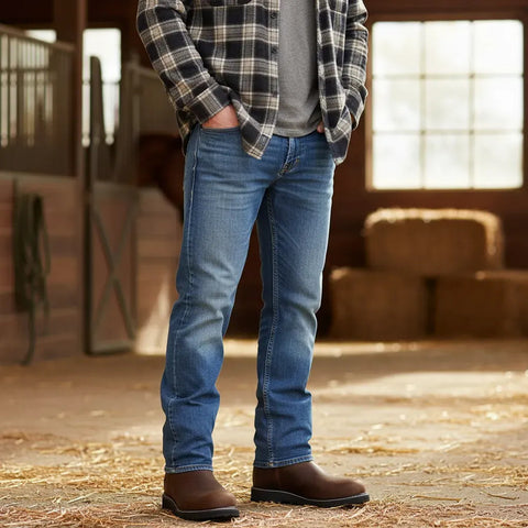 Botas De Trabajo Para Hombre Establo 508 Casco De Acero