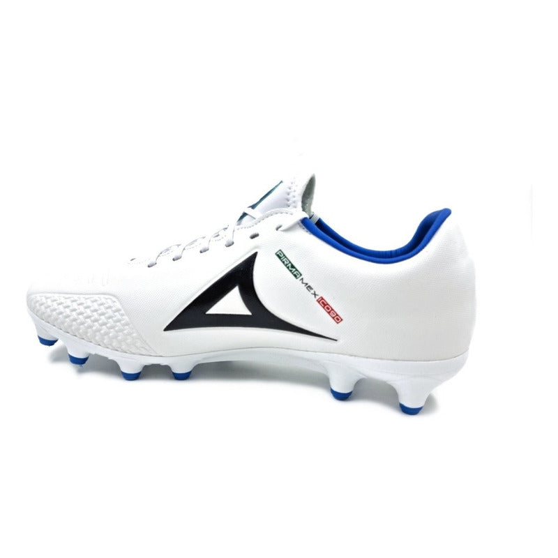 Zapato De Futbol Soccer Para Hombre Pirma 3005 Blanco/azul