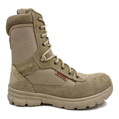 Botas Oc Tactical Caballero Alta Militar 4374 Gamuza Arena