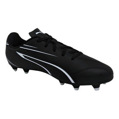 Tenis Puma Vitoria Fg-ag Jr Juvenil Negros 107486 01