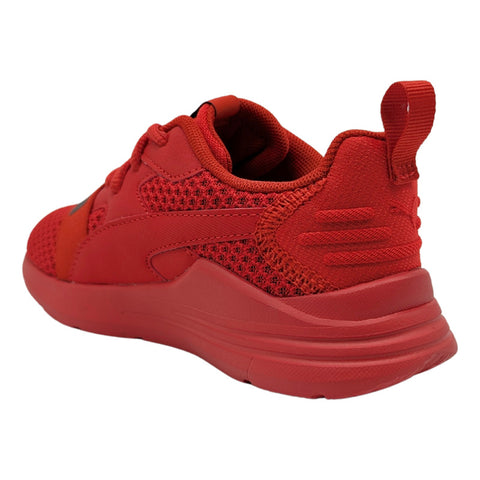 Tenis Puma Wired Run Pure Ps Rojo 390848 05 Niño 17 Al 21.5