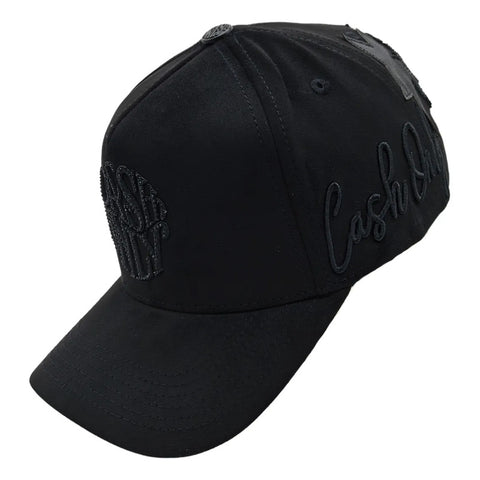 Gorra Cash Only High Life Diamond Negro Gamuza Snapback 050