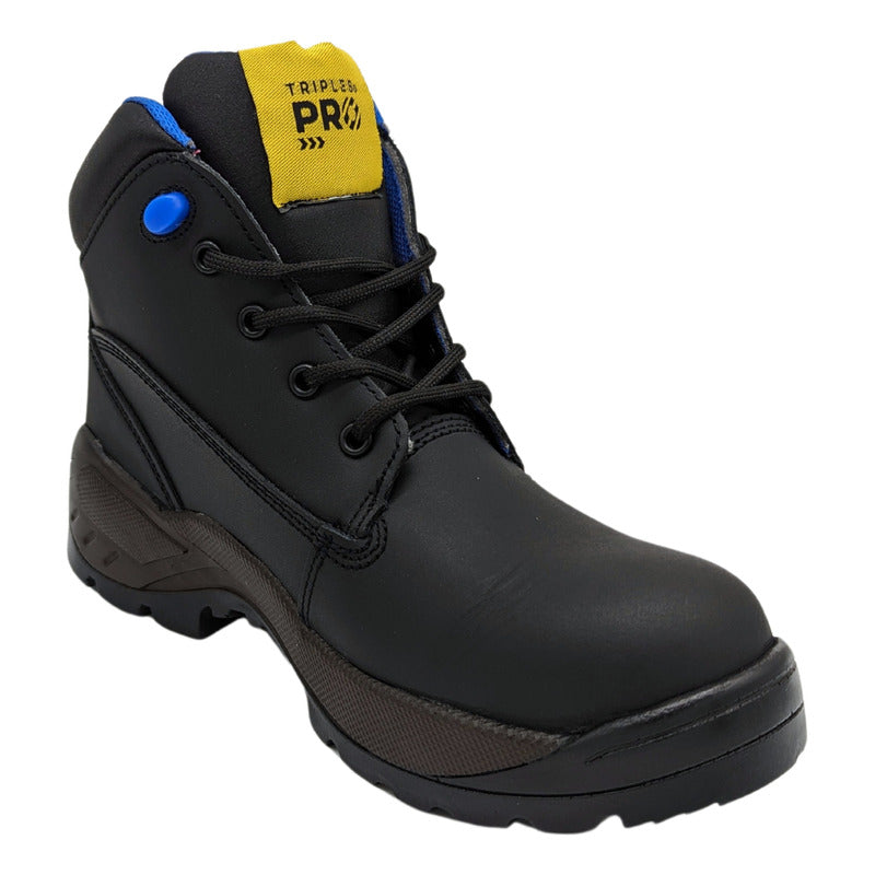 Bota Hombre Industrial Trabajo Pro Triples Protección 415 Ng