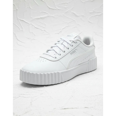 Tenis Puma Mujer Carina 3.0 Casual Holo 2.0 Blanco 402280 01