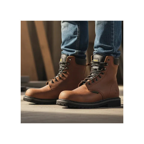 Bota Hombre Industrial/ Trabajo /seguridad/ Purepecha 772