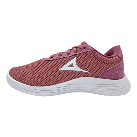 Tenis Running Pirma Para Mujer 8006 Singapur Rosa/blanco