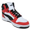 Tenis Puma Rebound V6 Mid Niños Jr Rojo Original 39383103