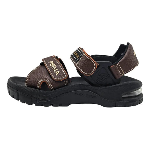 Sandalia Pirma 0001 Piel Café Hombre Café Piel 6 Mx