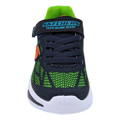 Tenis Skechers Flex Glow Elite Luces Azul 400137n Para Niño