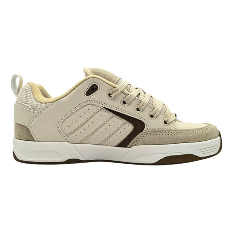 Tenis Skate Circa Retro  90s  Beige Cafe Resistentes Hombre