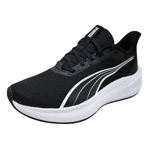 Tenis Puma Dasher Lite Running Negro Blanco 313795 01 Dama