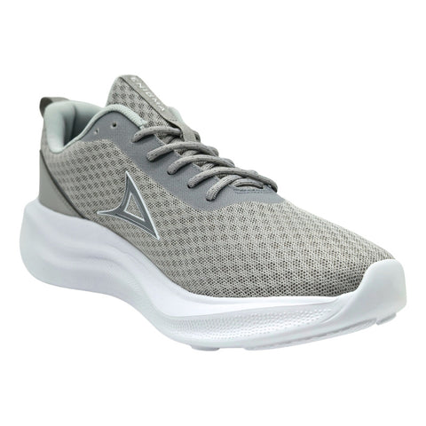 Tenis Pirma Originales Hombre Flexibles Para Correr Gris Y Blanco 8019
