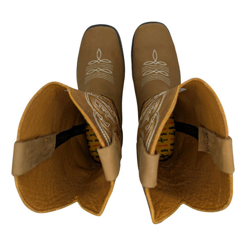 Bota Roper Vaquera Purepecha Con Casquillo Acero Modelo 862
