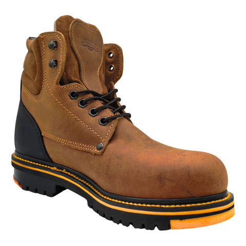 Bota De Trabajo Para Hombre Con Agujeta Establo 509 Original