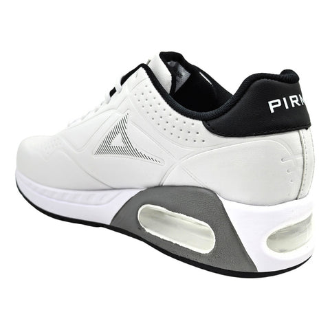 Tenis Pirma Mujer Running Dama Originales Unisex Entrenamiento Blanco Negro 5076 Talla 24, 24.5 Cm